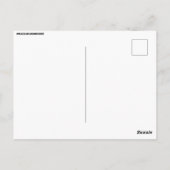 A-LIJST CABINE BRIEFKAART (Achterkant)