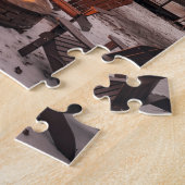 A-lijst Cabine huis kerst Legpuzzel (Zijkant)