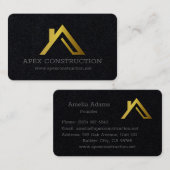 A-Lijst Dakhuis Logo Visitekaartje Design" (Voorkant / Achterkant)