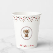 A Lil' Angel Baby shower papieren bekers (Achterkant)