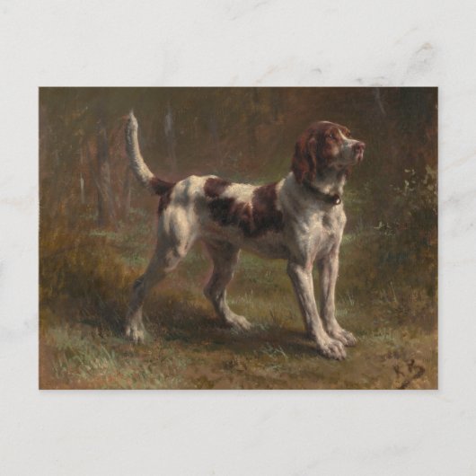 A Limier Briquet Hound Briefkaart (Voorkant)