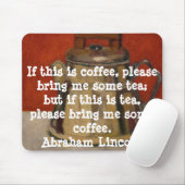 A. LINCOLN FUNNY QUOTE - MUISMAT (Met muis)