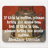 A. LINCOLN FUNNY QUOTE - MUISMAT (Voorkant)