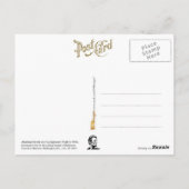 A. Lincoln toont de Sojourner Truth de Bijbel Briefkaart (Achterkant)