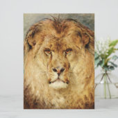 A Lion's Head (van Heywood Hardy) Kaart (Staand voorkant)