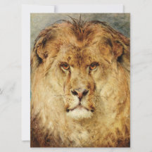 A Lion's Head (van Heywood Hardy)