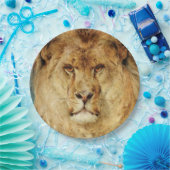 A Lion's Head (van Heywood Hardy) Papieren Bordje (Feest)