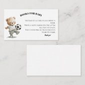 A Little All-star Baby Shower Books For Baby Informatiekaartje (Voorkant / Achterkant)