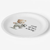 A Little All-Star Baby Shower  Papieren Bordje (Gekanteld)