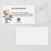A Little All-Star Baby Shower Registry Card Informatiekaartje (Voorkant / Achterkant)