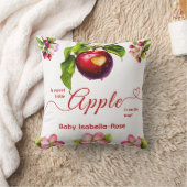 A Little Apple Is On The Way | Fall Baby Shower  Kussen (Deken)