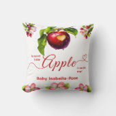 A Little Apple Is On The Way | Fall Baby Shower  Kussen (Voorkant)
