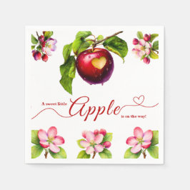 A Little Apple Is On The Way | Fall Baby Shower  Servet