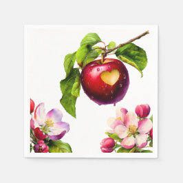 A Little Apple Is On The Way | Fall Baby Shower  Servet