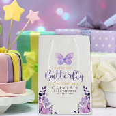A Little Baby Butterfly is on The Way Baby shower Medium Cadeauzakje