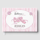 A Little Ballerina is on the Way Gastenboek (Voorkant)