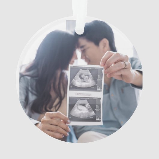 A little Bambina Acrylic Ornament (achterkant)