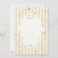 A Little Bee Baby Shower Dankkaart