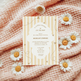 A Little Bee Baby Shower Invitation Kaart