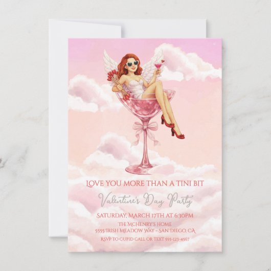 A little bit Irish Leprechaun cocktail Party Kaart (Voorkant)