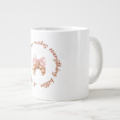 A Little Bite of Love | Cute Girly Mug Grote Koffiekop (Voorkant rechts)