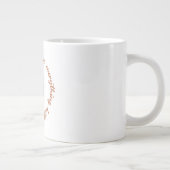A Little Bite of Love | Cute Girly Mug Grote Koffiekop (Rechts)