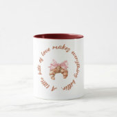 A Little Bite of Love | Cute Girly Mug Mok (Midden)