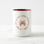 A Little Bite of Love | Cute Girly Mug  Mok (Midden)
