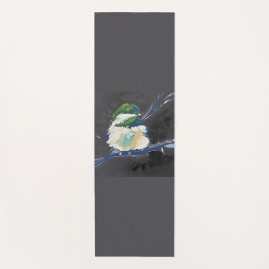 A Little Blue – Yoga Mat (Voorkant)