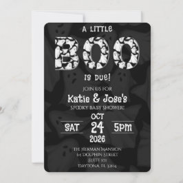 A Little Boo beroemd gemaakt door Ghost Baby showe Kaart