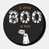 A Little Boo beroemd gemaakt door Ghost Spooky Bab Magneet (Voorkant)