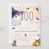 A Little Boo beroemd gemaakt door Halloween Ghost  Kaart (Voorkant)