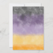 A Little Boo beroemd gemaakt door Halloween Ghost  Kaart (Achterkant)