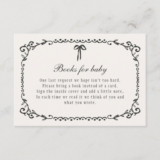 A Little Boo Black Bow Halloween Boeken voor Baby Informatiekaartje (Voorkant)