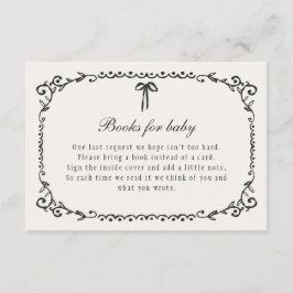 A Little Boo Black Bow Halloween Boeken voor Baby Informatiekaartje