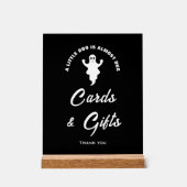 A Little Boo Ghost Baby shower Kaarten & Geschenke Acryl Bord (Voorkant)