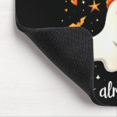 A Little Boo Is Almost Due Expecting Mom Halloween Muismat (Hoek)