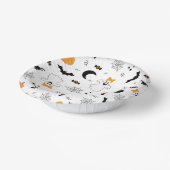 A Little Boo Is Almost Due Halloween Baby Shower Papieren Kommen (Gebogen)