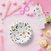 A Little Boo Is Almost Due Halloween Baby Shower Papieren Kommen (Feest)