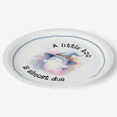 A Little Boo is bijna het gevolg van Baby shower Papieren Bordje (Gekanteld)