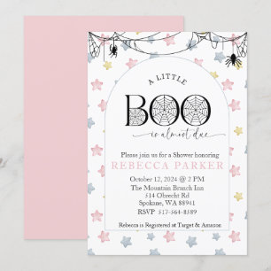 A Little Boo is bijna te wijten aan het Baby showe Kaart