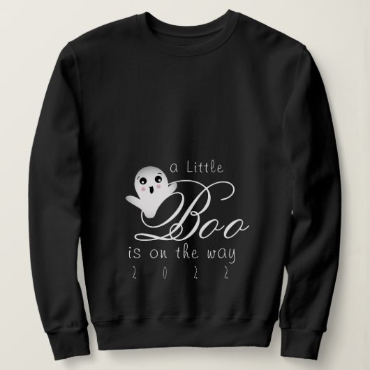 A Little Boo is op de weg Sweatshirt (Design voorkant)