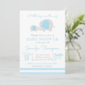 A Little Boy Is On The Way beroemd gemaakt door Bl Kaart (Staand voorkant)