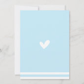 A Little Boy Is On The Way beroemd gemaakt door Bl Kaart (Achterkant)