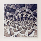 a little brown legpuzzel (Verticaal)