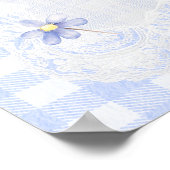 A Little Bunny Is On The Way Baby Shower Welcome Poster (Hoek)