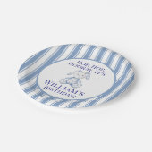 A Little Bunny is Turning One Papieren Bordje (Gekanteld)