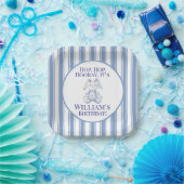 A Little Bunny is Turning One Papieren Bordje (Feest)