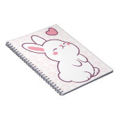 A Little Bunny Made of Feelings Notitieboek (Rechterzijde)