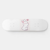 A Little Bunny Made of Feelings Persoonlijk Skateboard (Horizontaal)